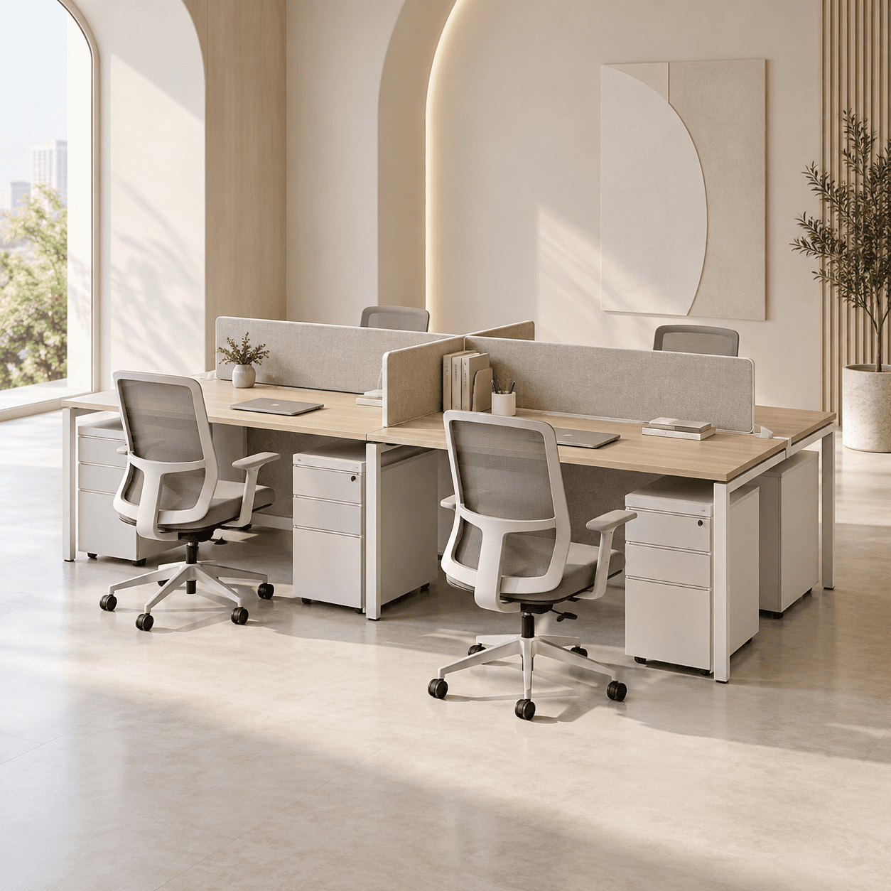 Workstation Tables by Destino Furniture Studio