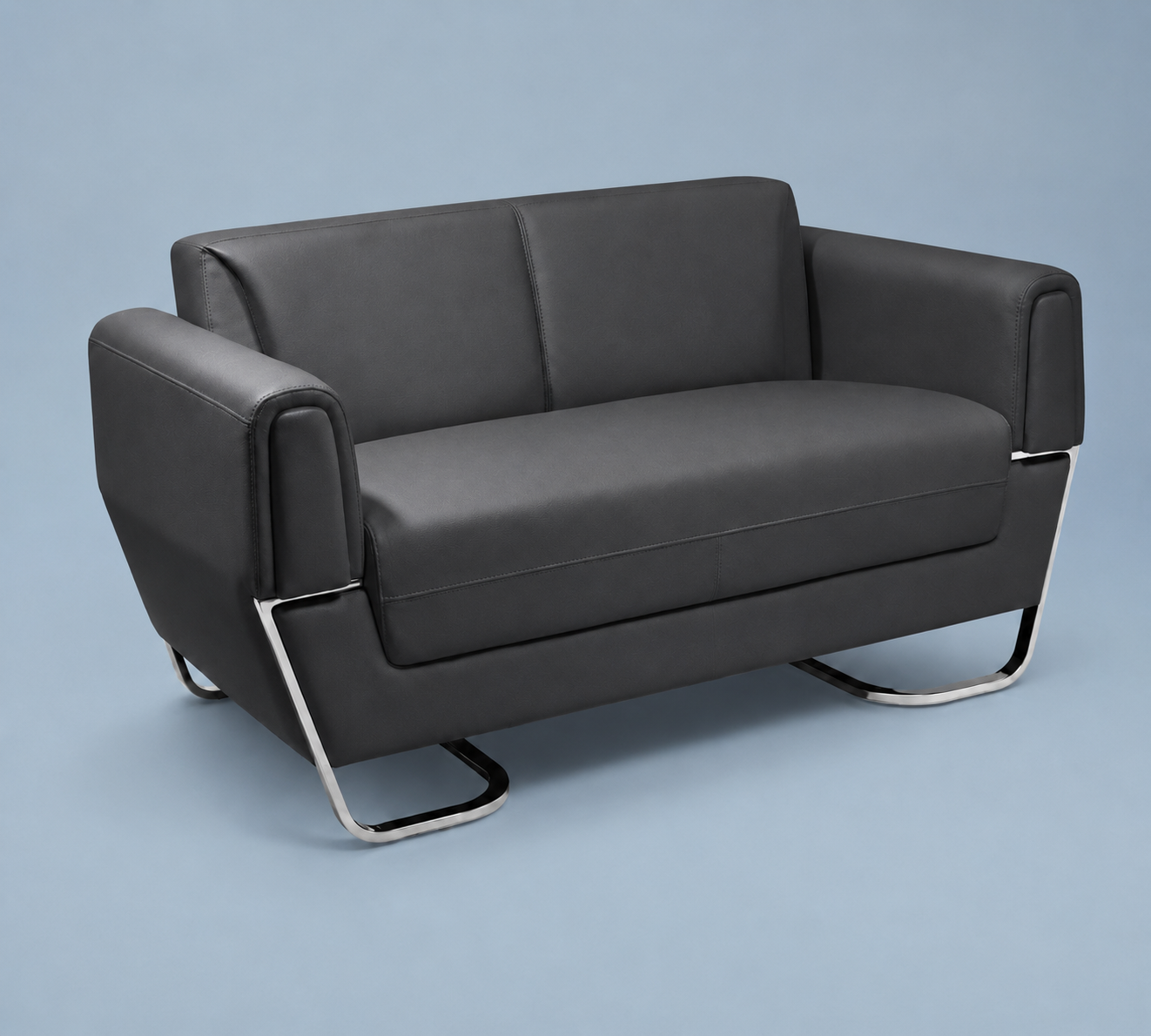 Charcoal sofa